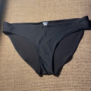 Black bathing suit bottoms
